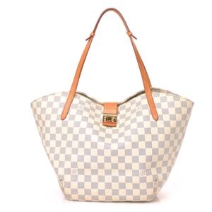 Excellent condition, authentic Louis Vuitton Salina PM in Damier Azur